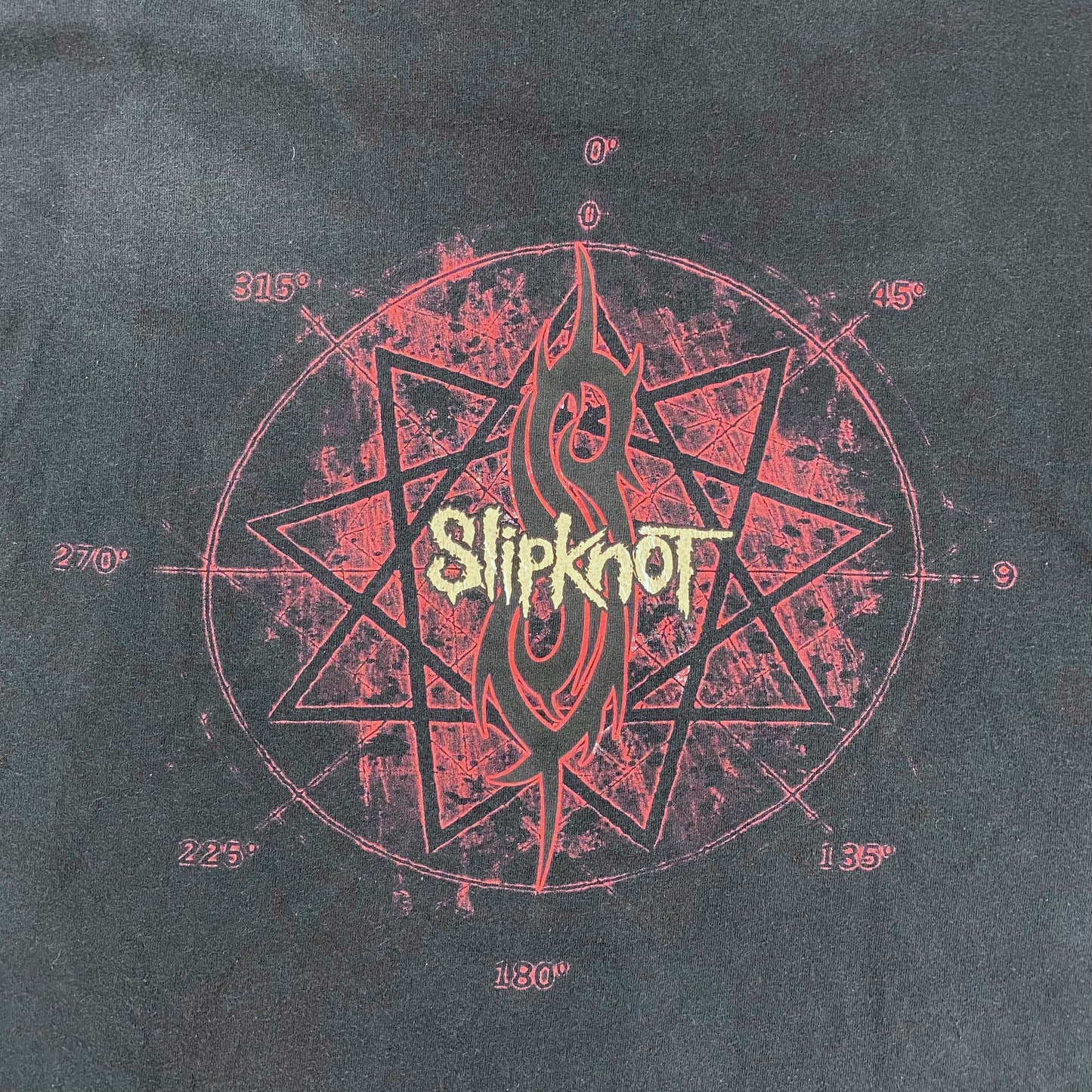 Y2K Slipknot band t-shirt