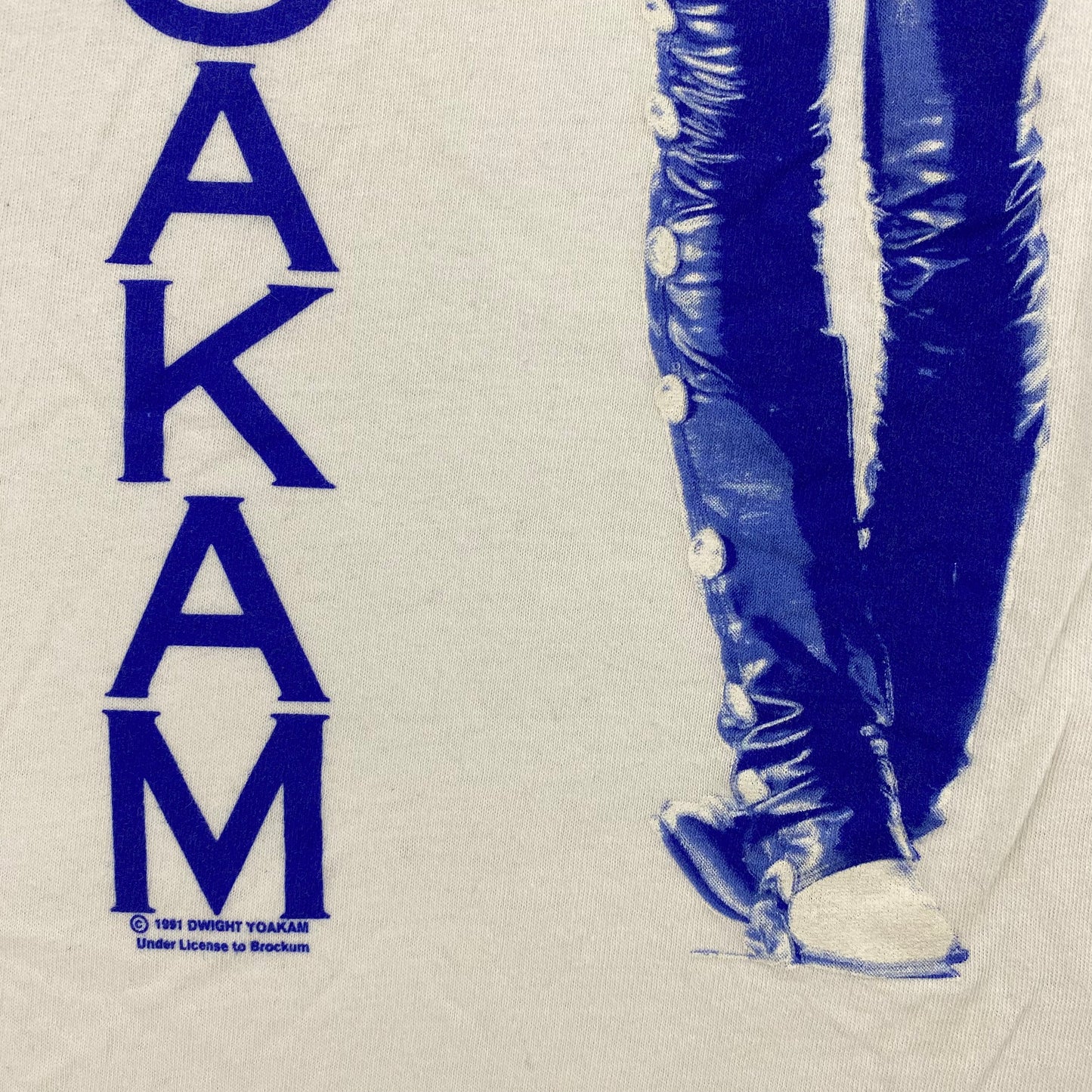 1991 Dwight Yoakam "If There Was A Way" tour t-shirt
