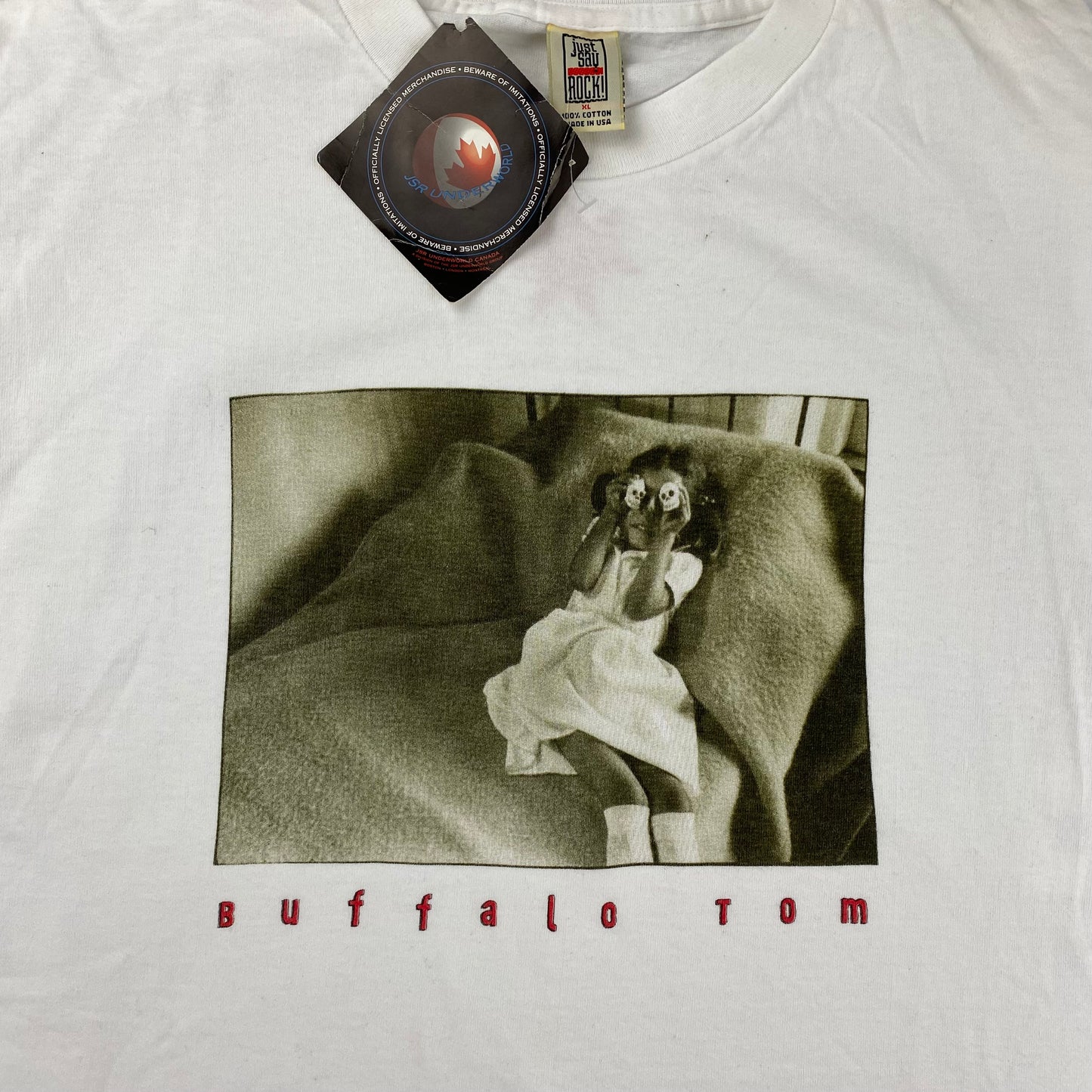 1995 Buffalo Tom "Sleepy Eyed" album single stitch band t-shirt