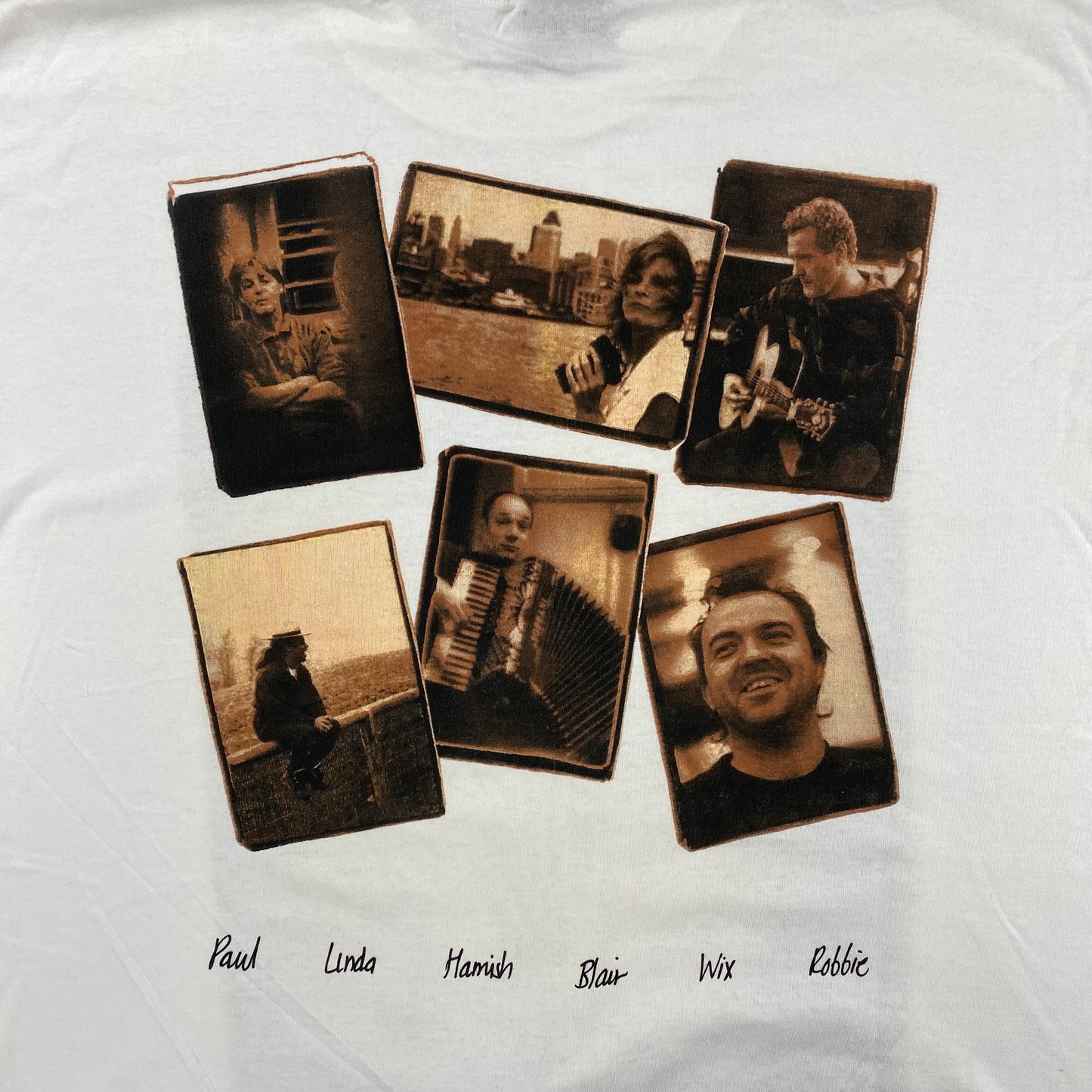 1993 Paul McCartney "The New World Tour" t-shirt
