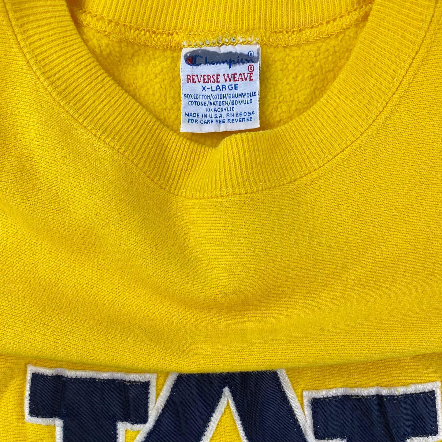 90s Champion Reverse Weave University of Akron crewneck sweatshirt