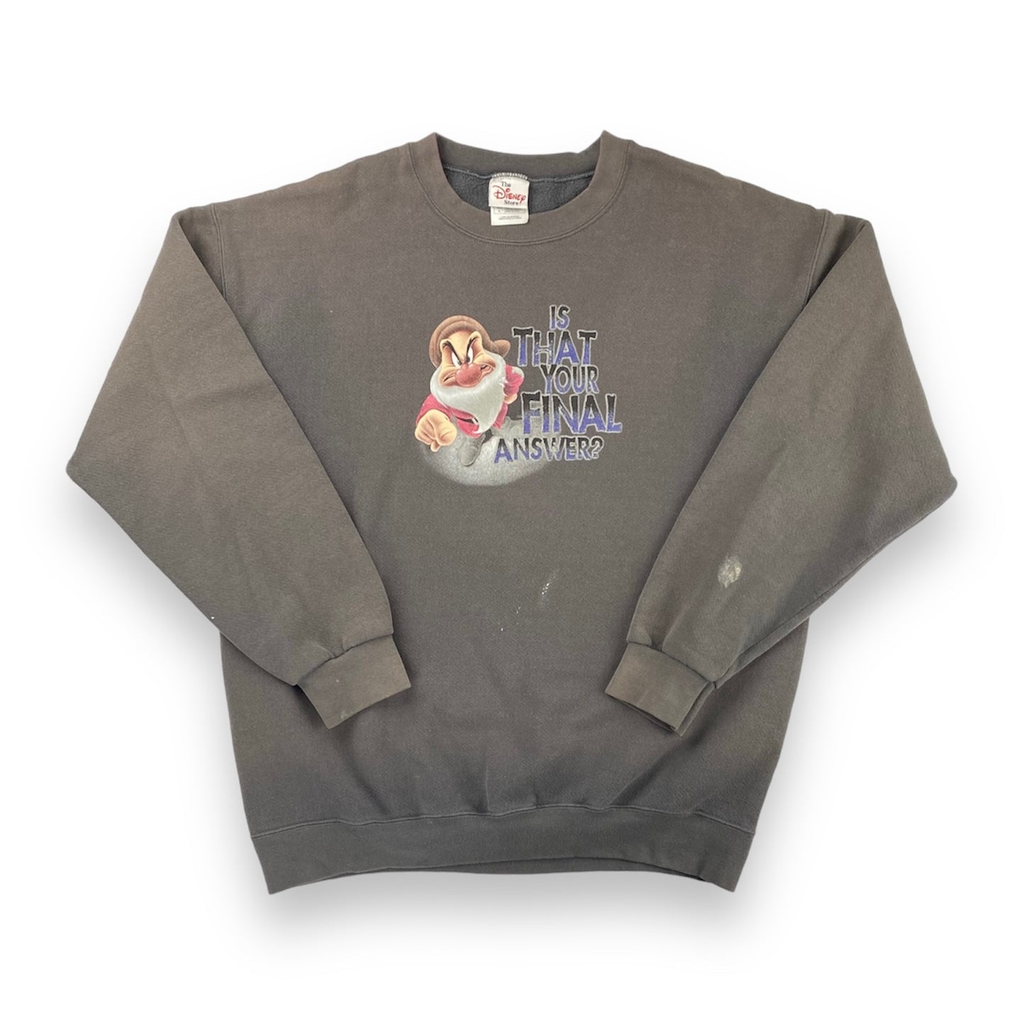 Y2K Disney Grumpy crewneck sweatshirt