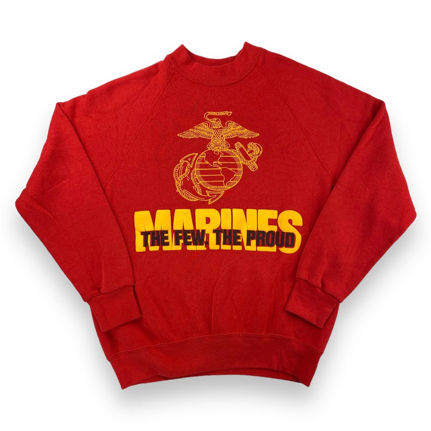 80s USA Marines puff print crewneck sweatshirt