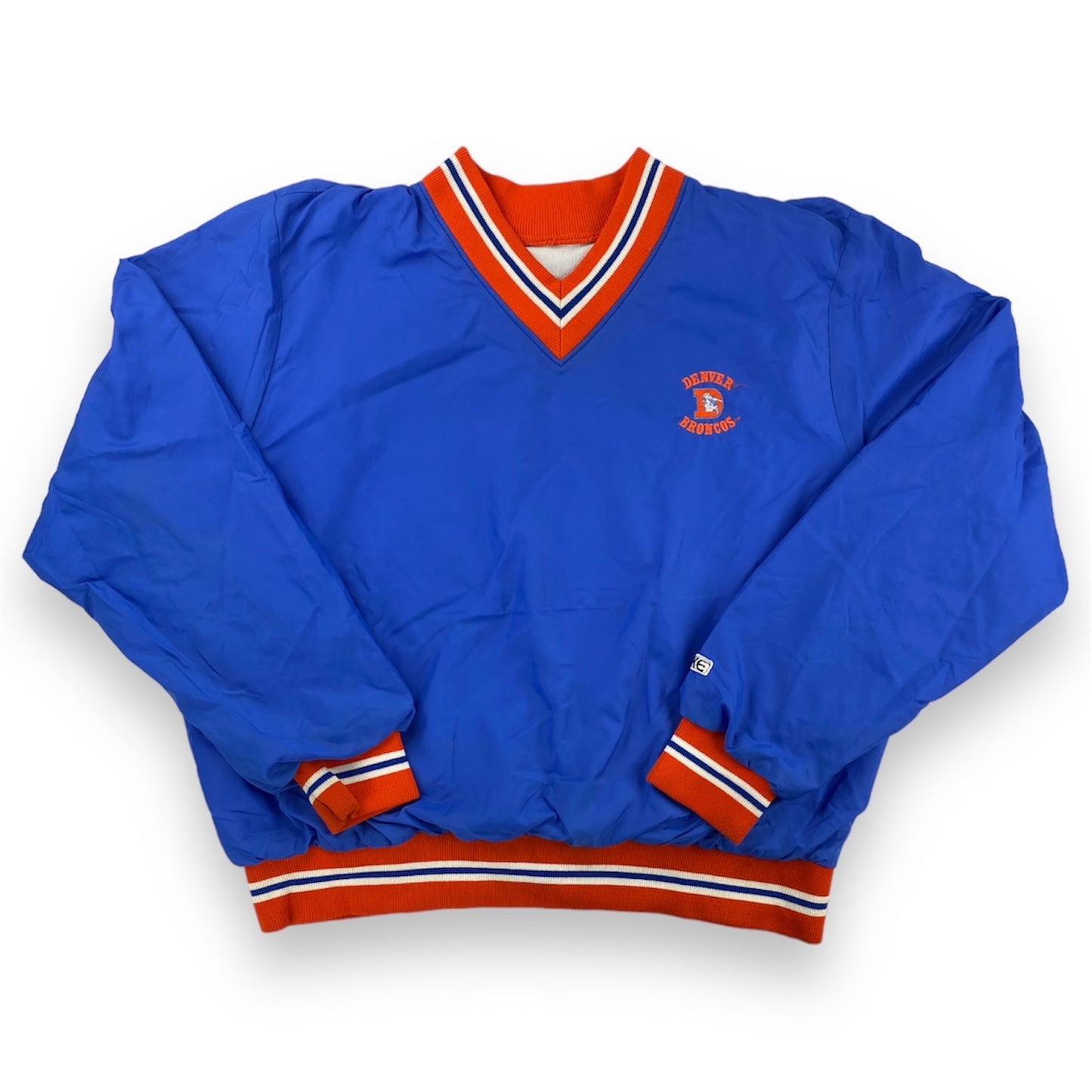 90s NFL Denver Broncos pullover windbreaker jacket