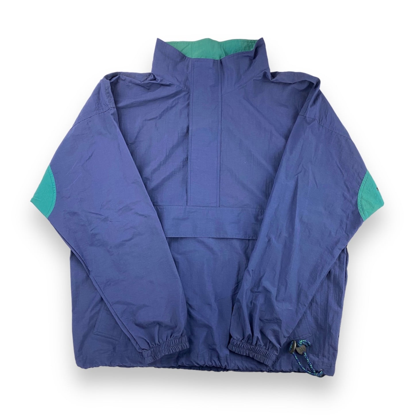 90s Detroit News pullover windbreaker jacket