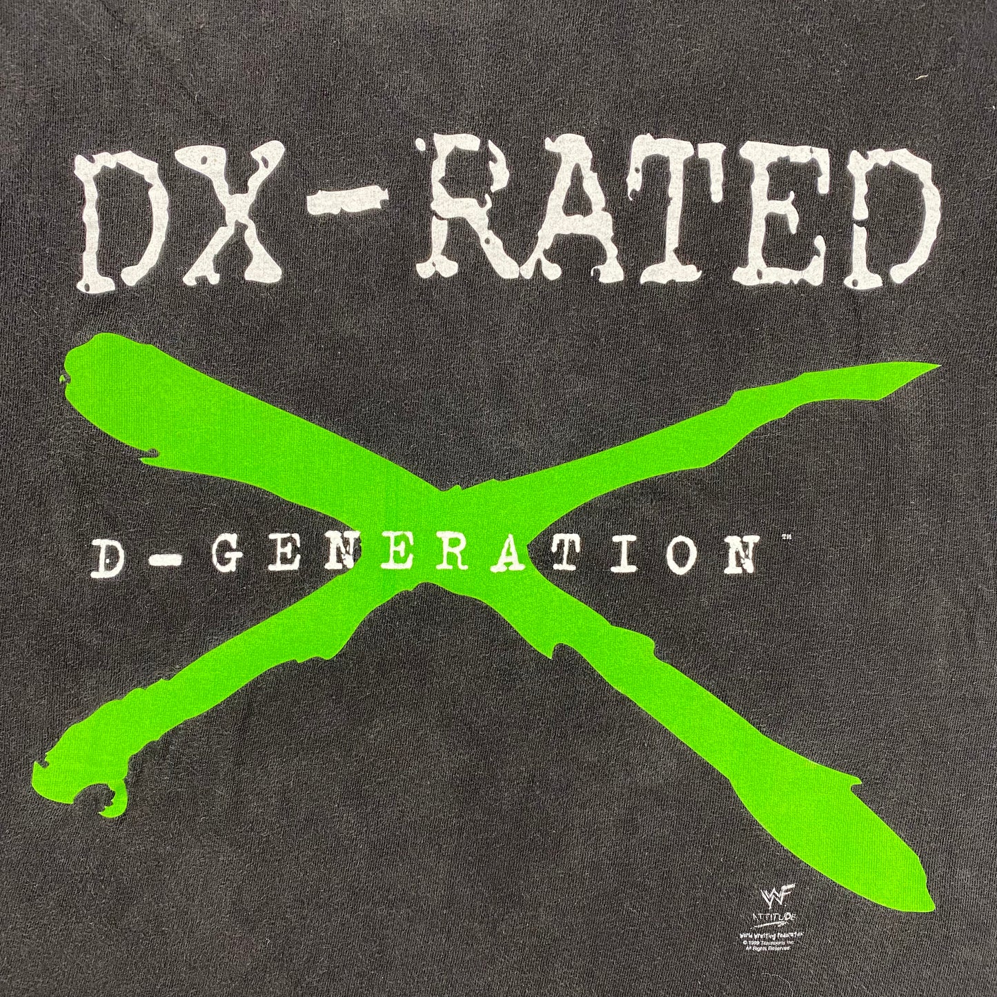 1999 DX-Rated D-Generation wrestling t-shirt