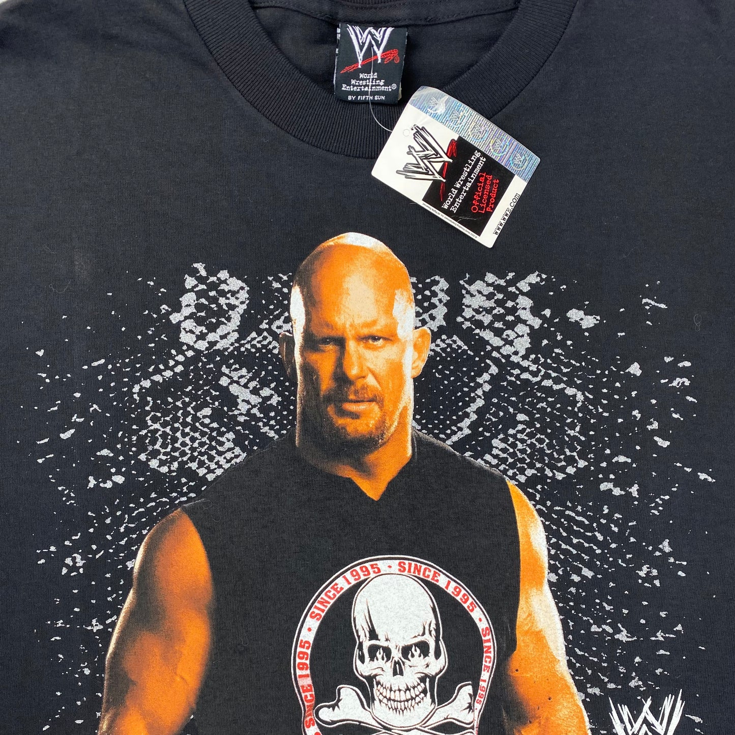 2007 Stone Cold WWE wrestling t-shirt