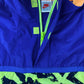 80s Nike patterned pull over windbreaker jacket