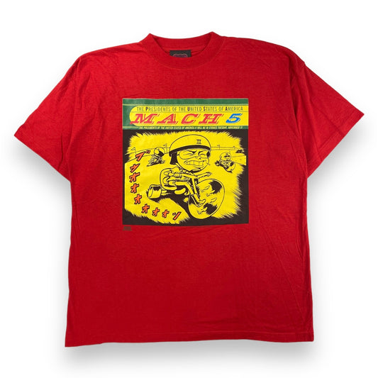 1996 PUSA The Presidents of the United States of America "Mach 5" band t-shirt
