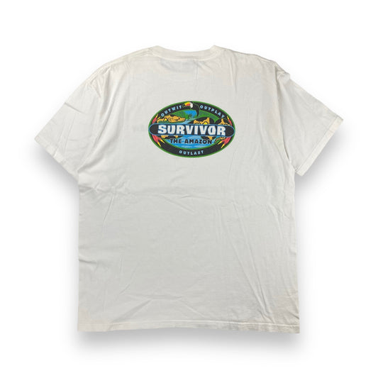 2003 Survivor Amazon TV Crew promo t-shirt