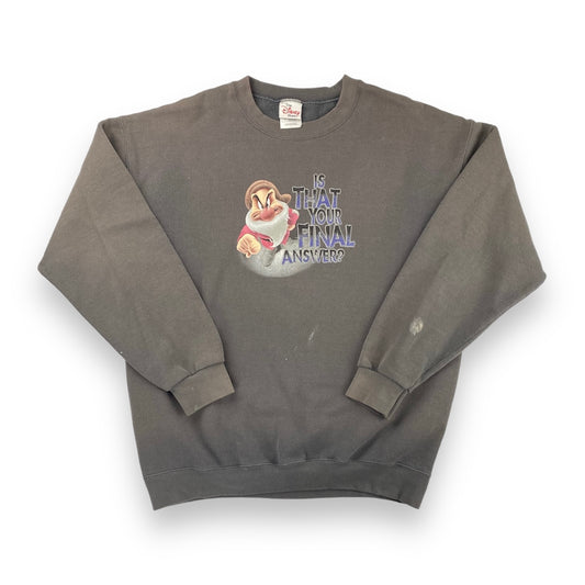Y2K Disney Grumpy crewneck sweatshirt