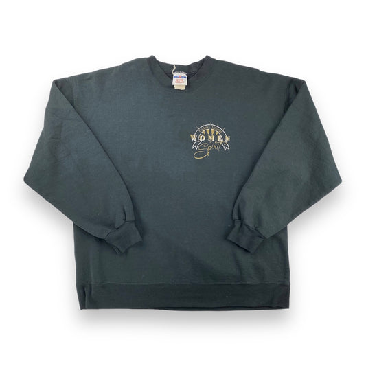 90s Carlow College "Women of Spirit" crewneck sweatshirt