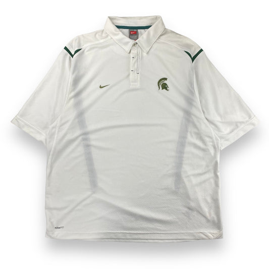Y2K Michigan State golf polo t-shirt